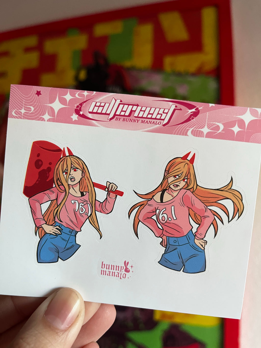 Power Sticker Sheet (Mini)