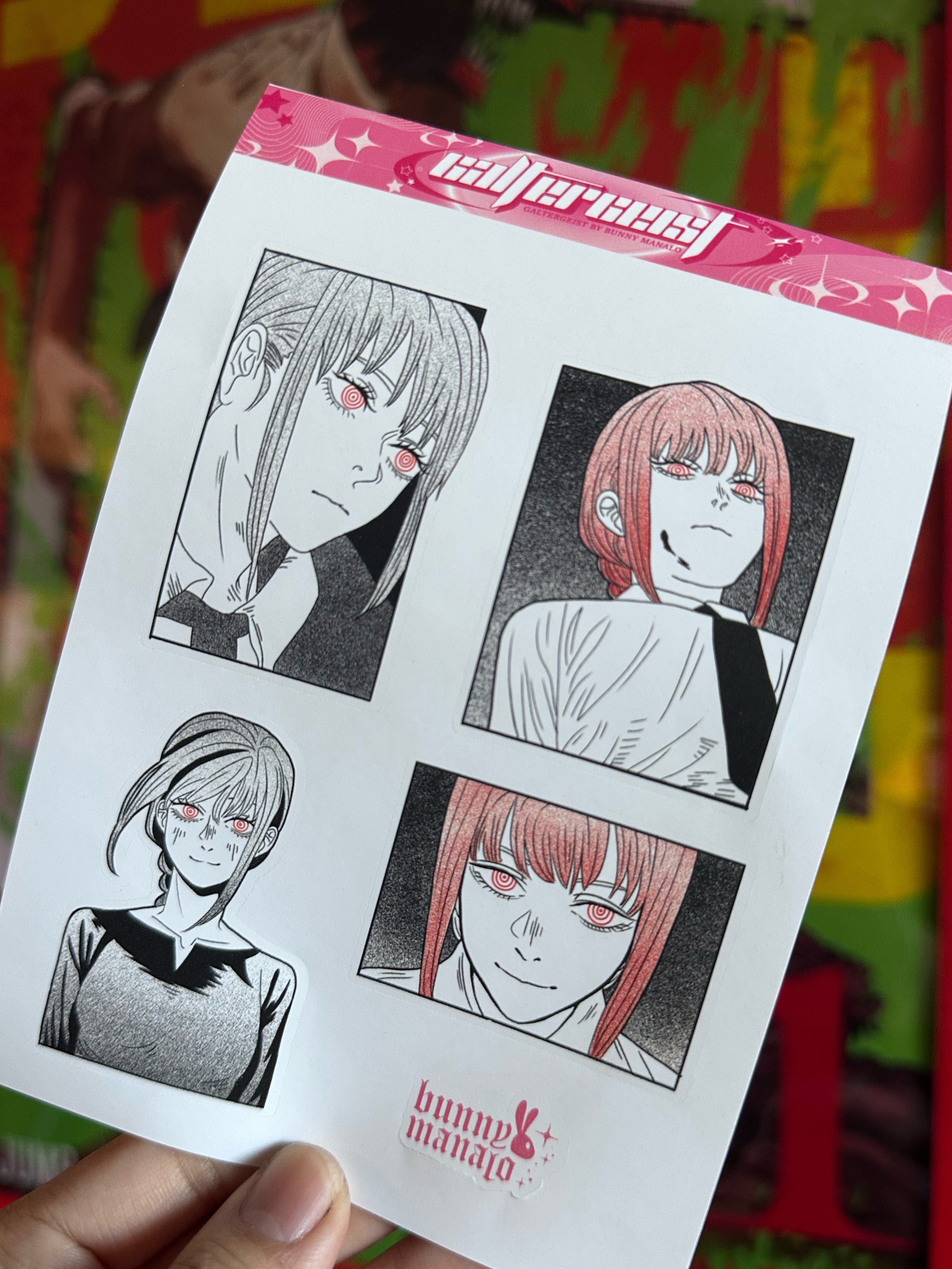 Makima Sticker Sheet (4 x 6)