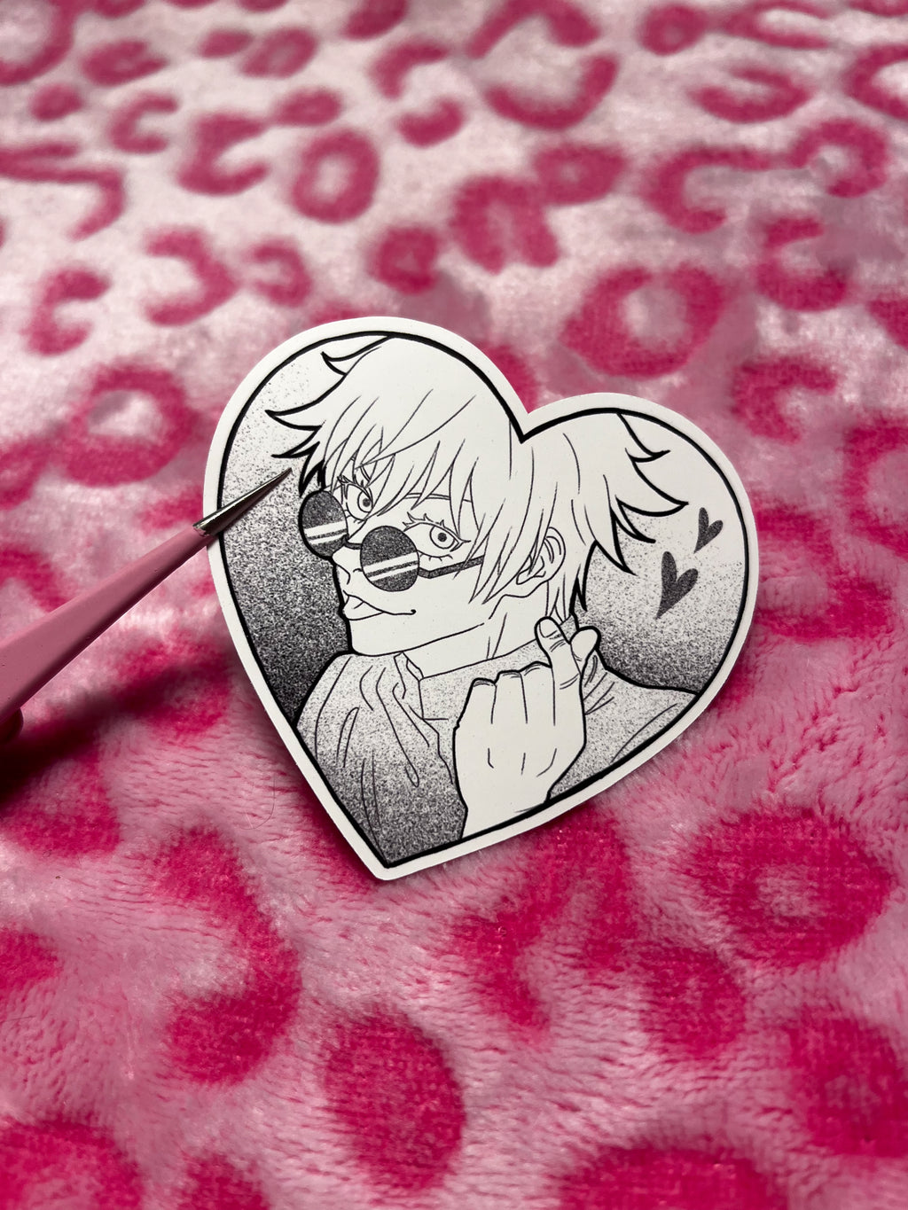 Gojo Heart Sticker (Manga ver.)
