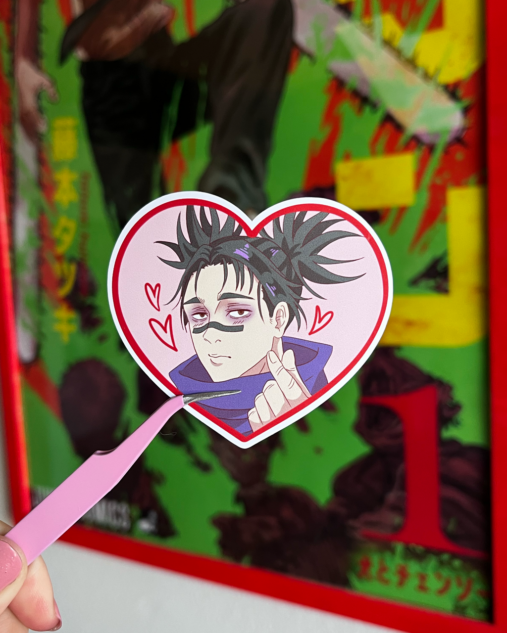 Choso Heart Sticker (Valentine Ver.)