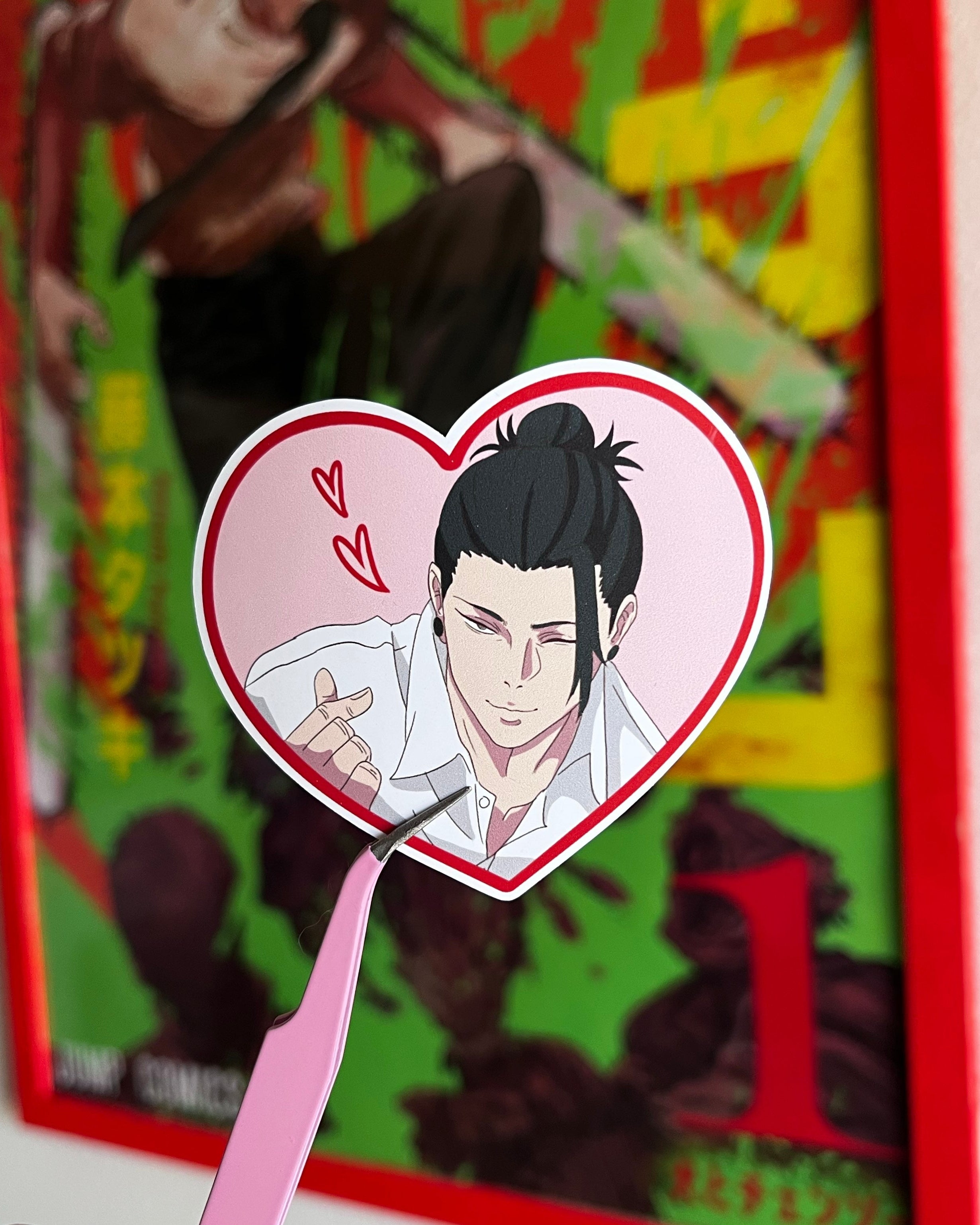 Geto Heart Sticker (Valentine Ver.)