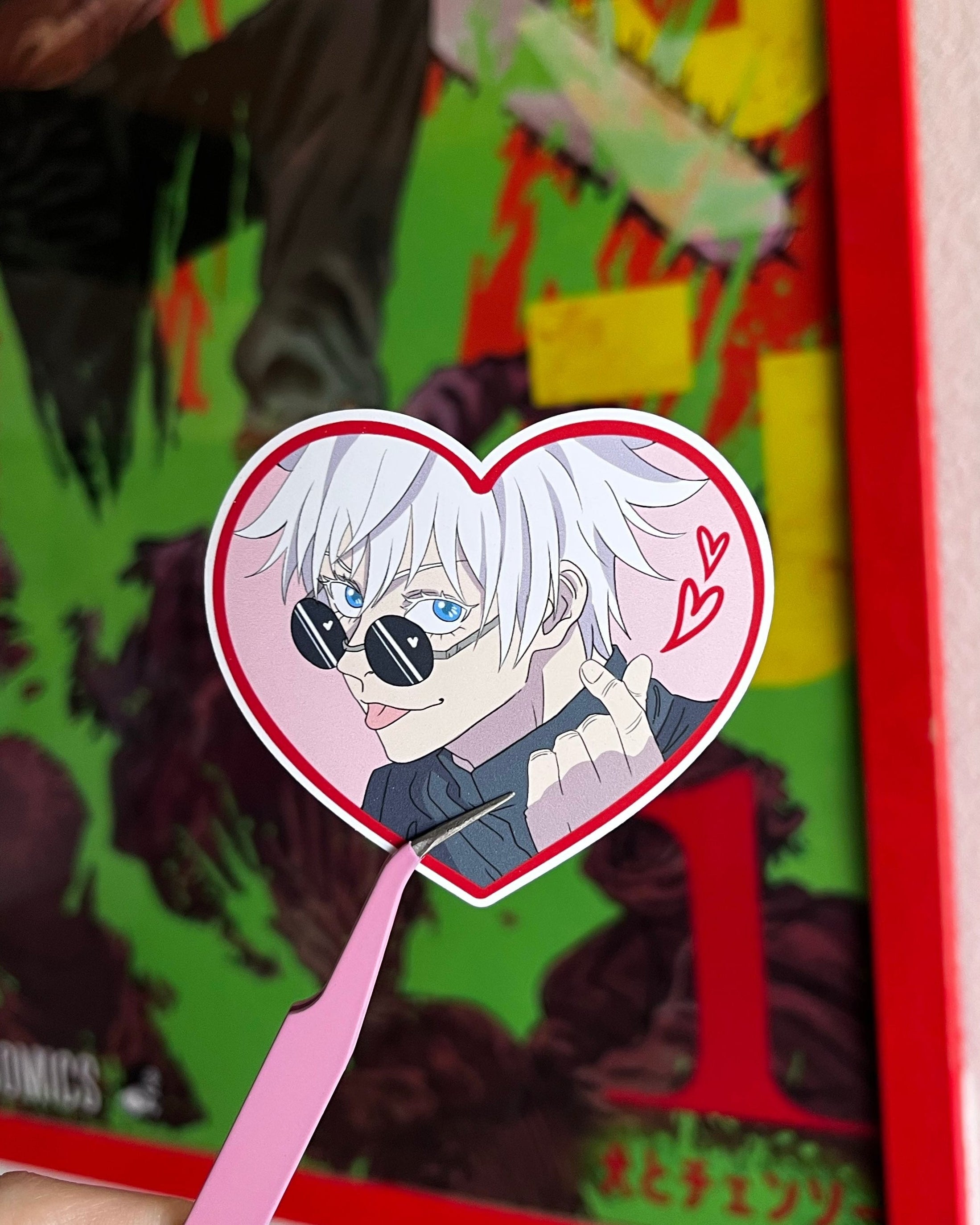 Gojo Heart Sticker (Valentine Ver.)